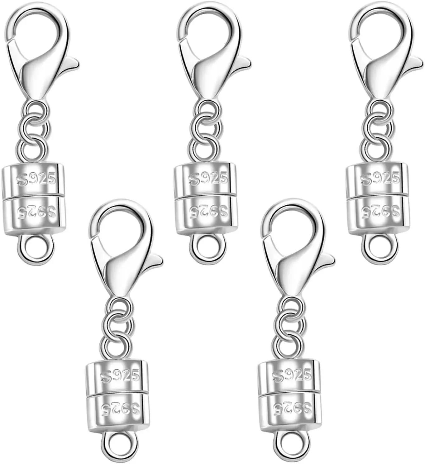 Lobster Clasp Silver - Магнитная застежка для ожерелья из серебра