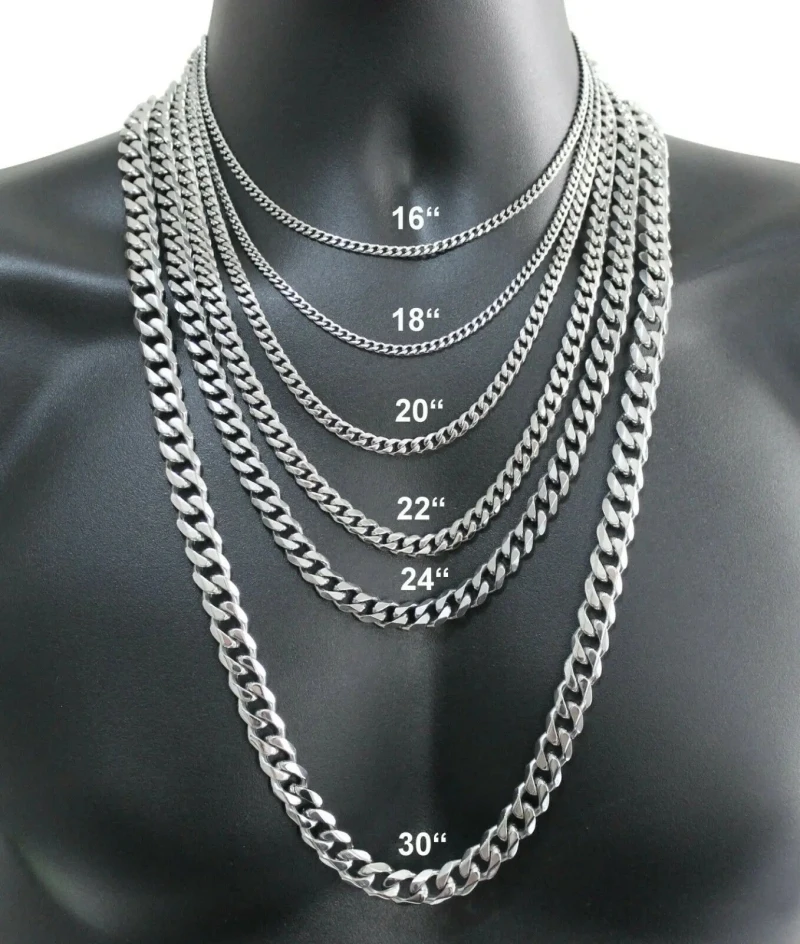 Lobster Clasp Silver - Мужское ожерелье из стерлингового серебра 925