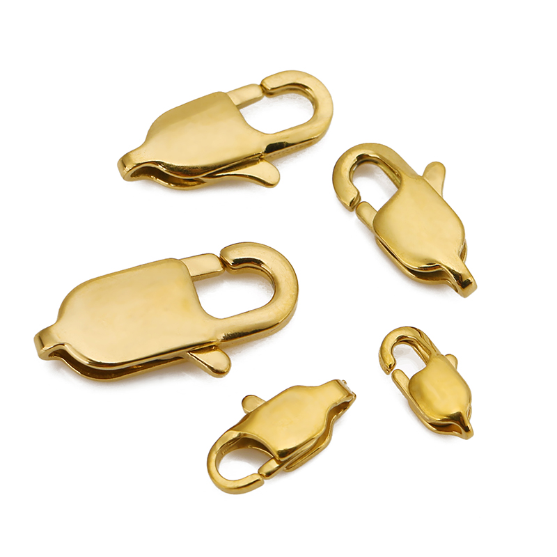 10 шт., высококачественные зол – обзор и цена Lobster Clasp Silver