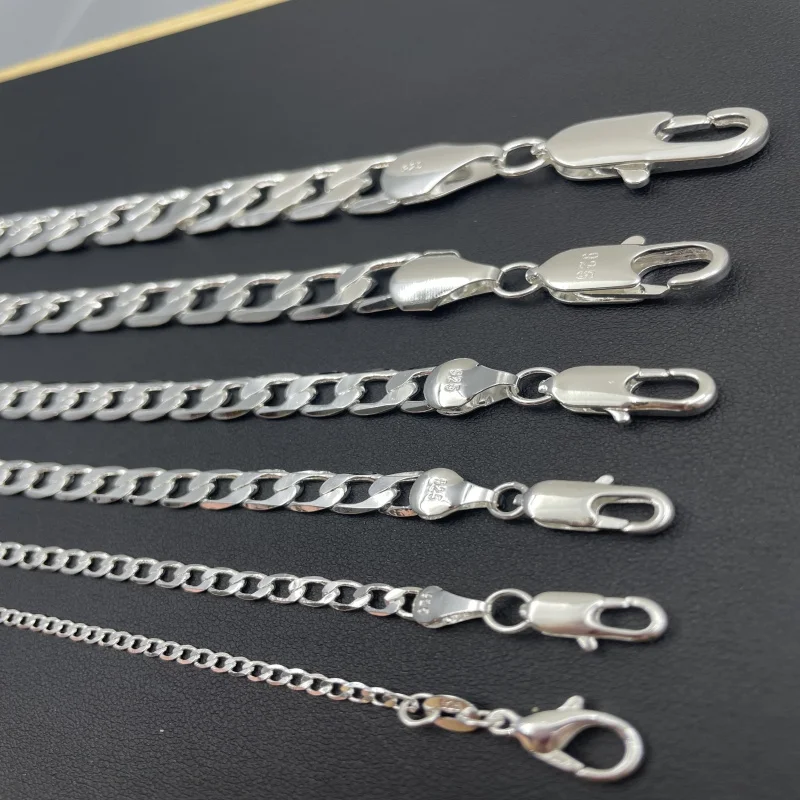 Мужское ожерелье из стерлингов – обзор и цена Lobster Clasp Silver