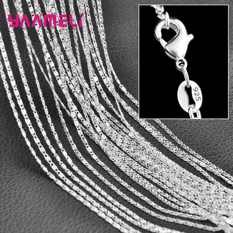 Цепочка из стерлингового сереб – обзор и цена Lobster Clasp Silver