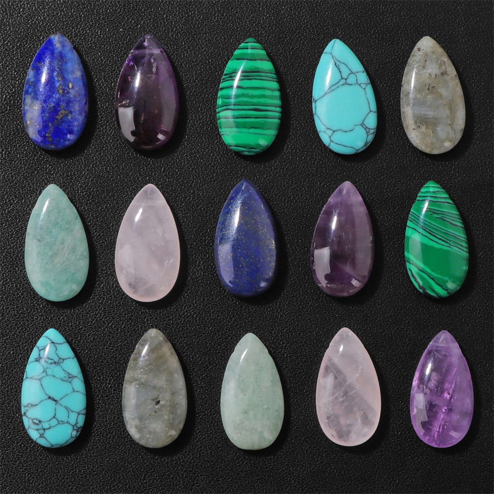 2 шт. натуральных подвесок в ф – обзор и цена Jewelry Making Gemstones